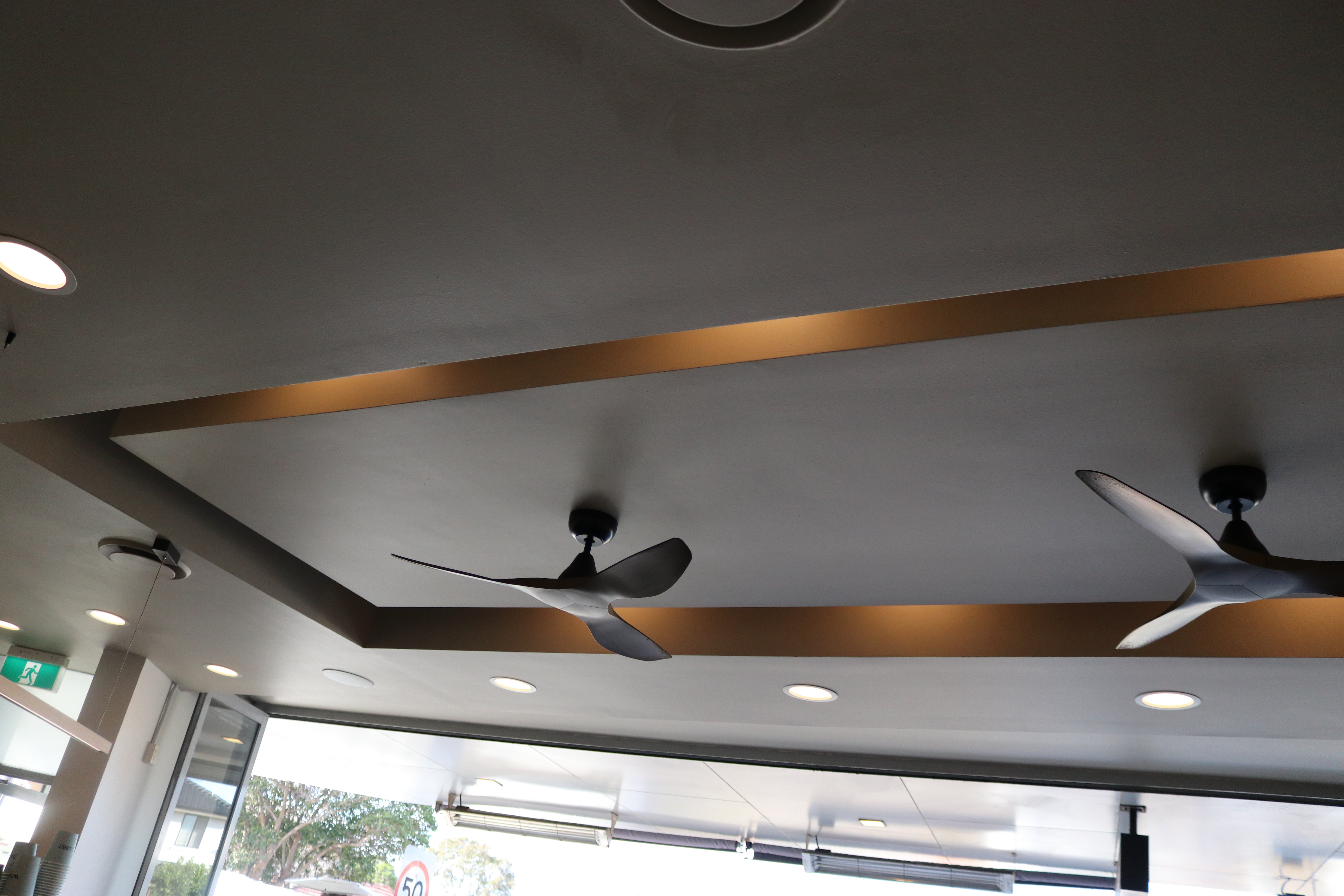 Stylish café interior